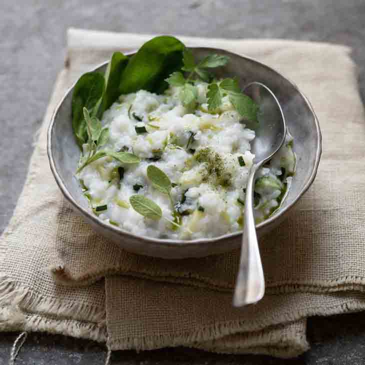 Recette Risotto aux orties